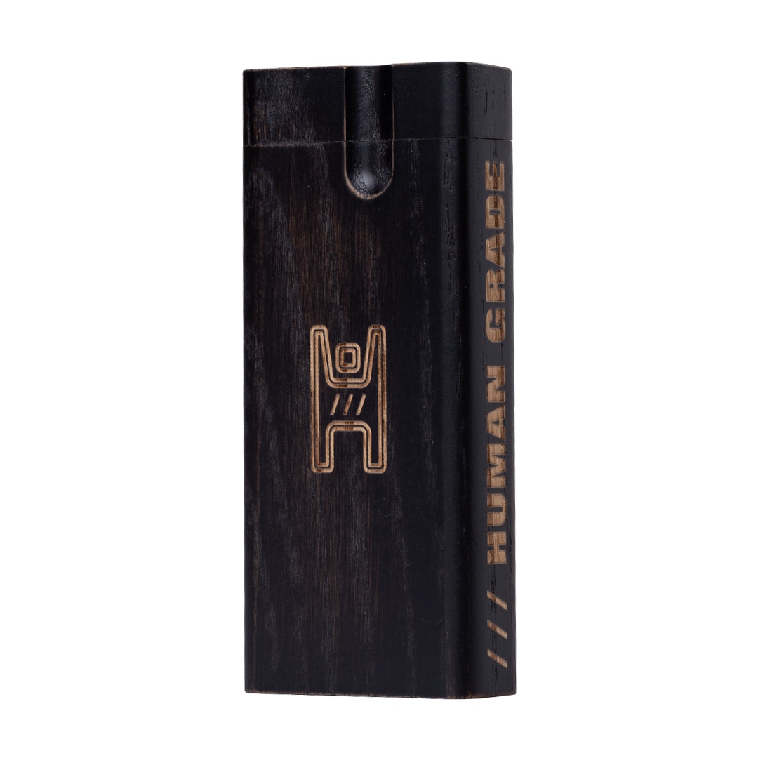 Human Grade Wooden Dugout - Black
